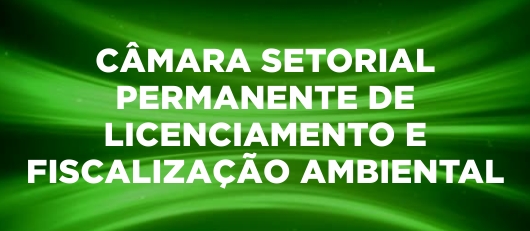 CÂMARA SETORIAL PERMANENTE DE LICENCIAMENTO E FISCALIZAÇÃO AMBIENTAL