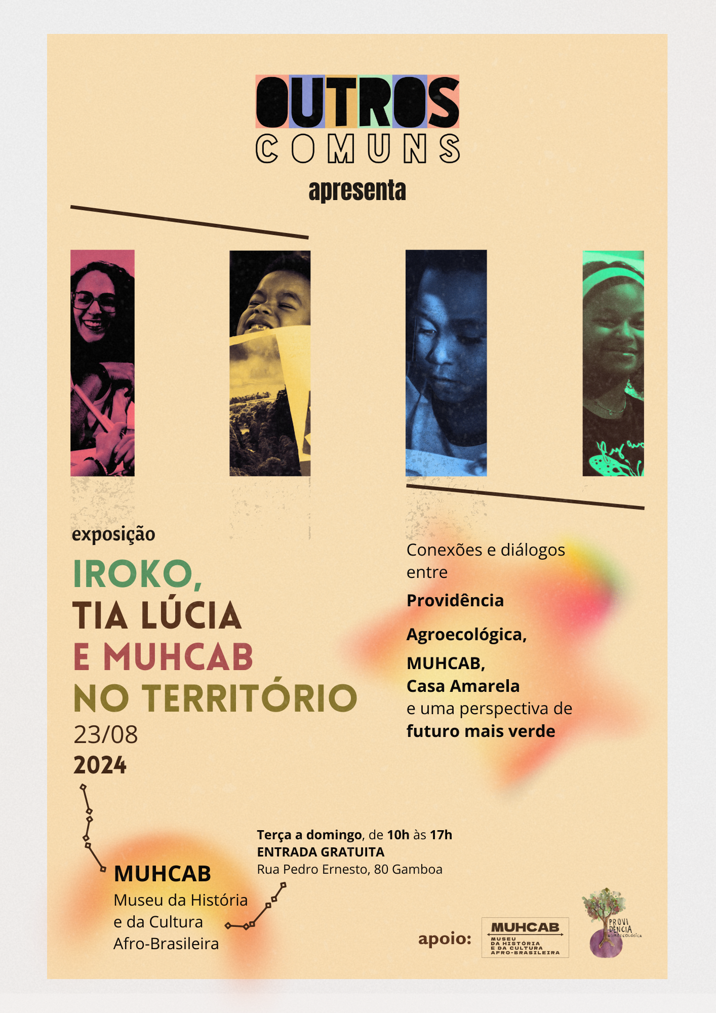 Tia Lúcia e Iroko na Providência Agroecológica