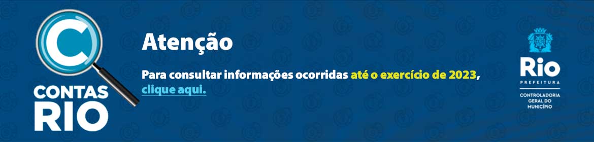 Antigo Portal Contas Rio - Informações ocorridas até 2023