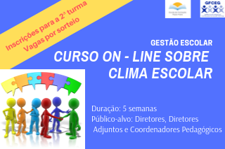 CURSO EM GESTÃO ESCOLAR: MÓDULO CLIMA ESCOLAR