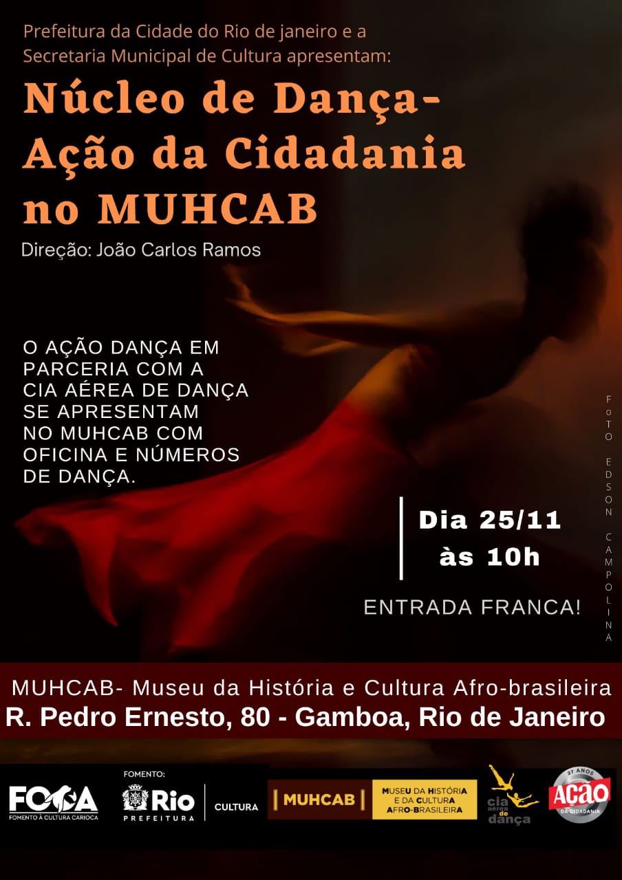 Núcleo de dança - Ação da Cidadania no Muhcab